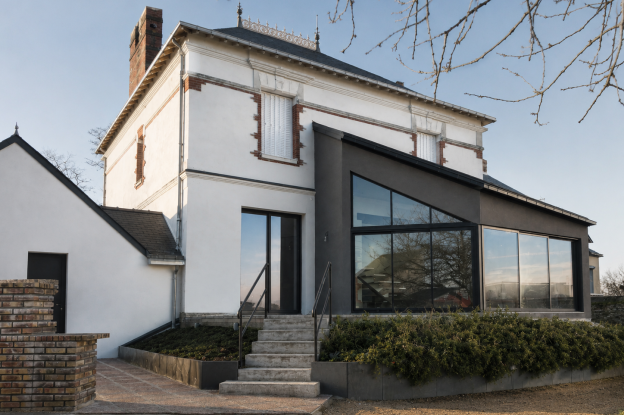 Façade et extension