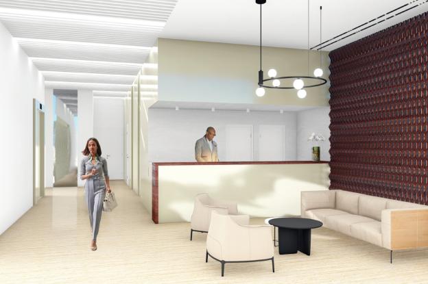 Hall immeuble-luxe-bastos-yaounde-faz architecte