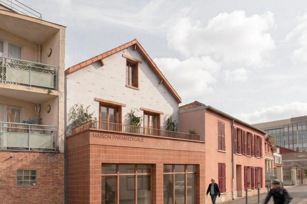 Maison médicale et paramédicale à Saint-Ouen, équipement de santé, ERP