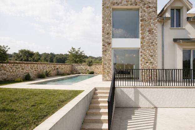 extension en moellons