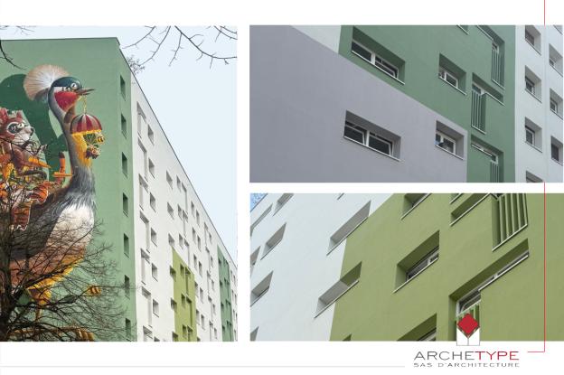 Rénovation énergétique d'un immeuble d'habitation collectif - Strasbourg