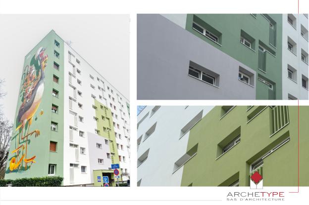 Rénovation énergétique d'un immeuble d'habitation collectif - Strasbourg