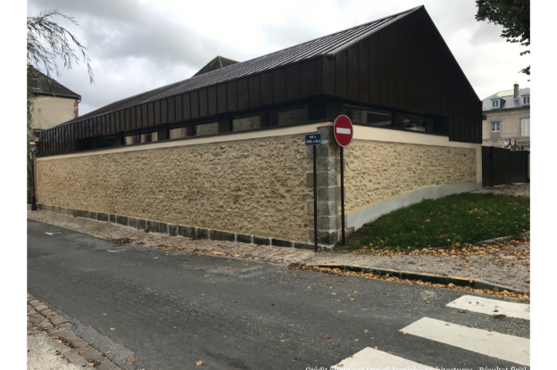 Vue extérieure de la cantine