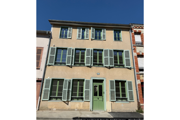 Vue de la façade avant