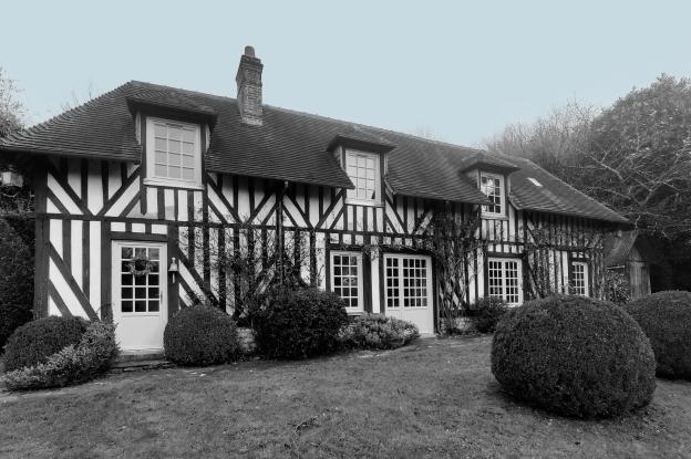 Longère normande en colombages