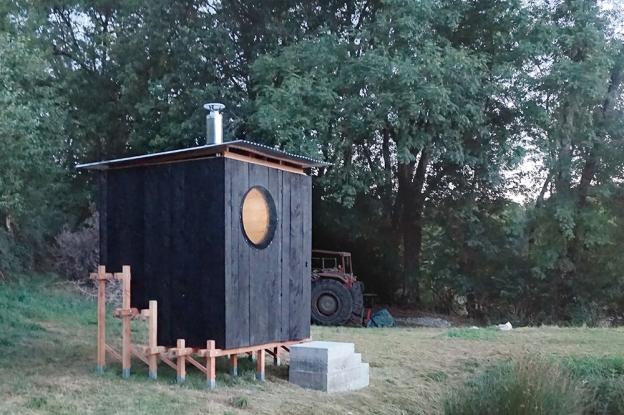 Vue du sauna