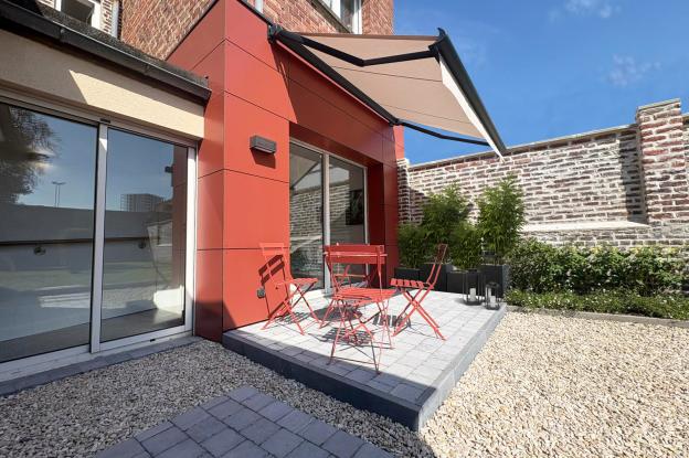 Rénovation façade, création terrasses et espaces verts