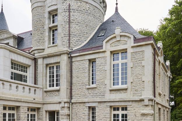 Perspective du manoir 