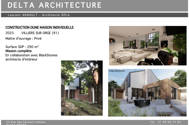 Construction d'une maison individuelle