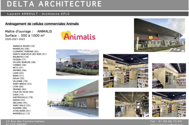 Aménagement de magasins Animalis