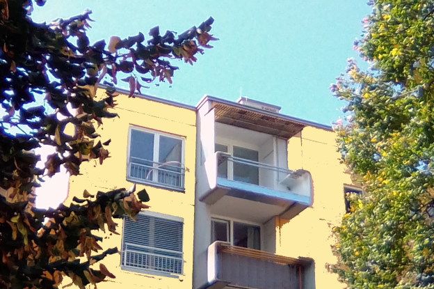 Immeuble 1977 BS3 balcons