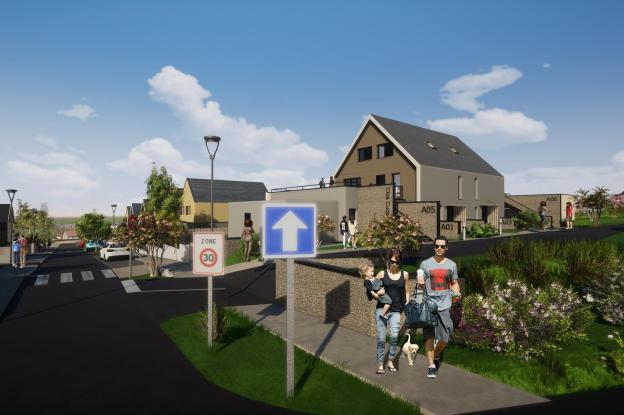 Logements Passifs & Participatifs - Barneville-Carteret - vue 1