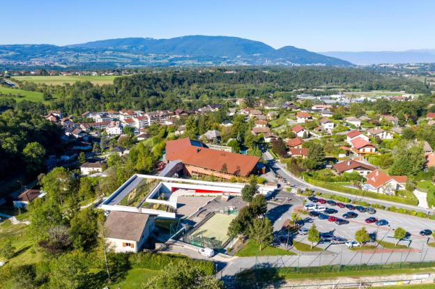 BON - vue aerienne depuis la vallée