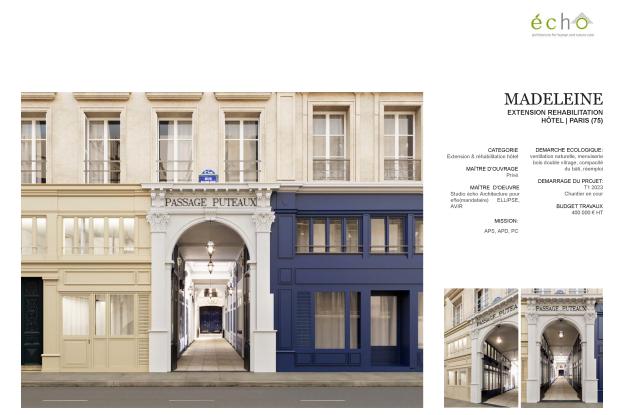Extension hôtel  • Haute de gamme | Paris 8ᵉ