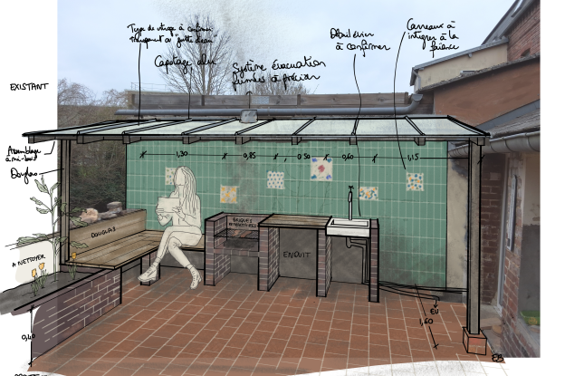 Cuisine d’été sur la Charentonne