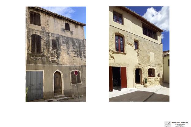 Façade avant /après