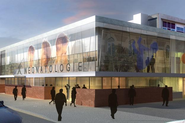 Restructuration du service néonatalogie du centre hospitalier de Cherbourg