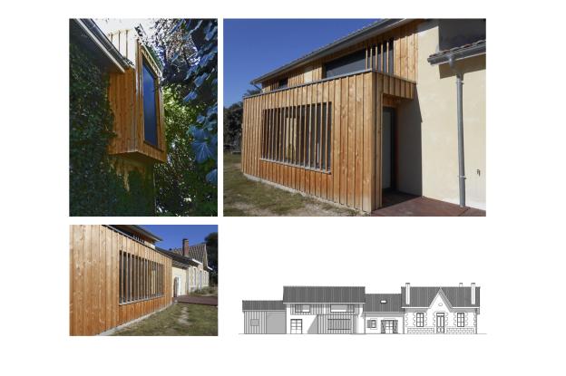 Extension et réhabilitation d'une ancienne arcachonaise et de sa grange attenante