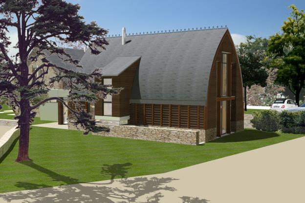 Projet d'extension d'une maison existante - Projet non réalisé
