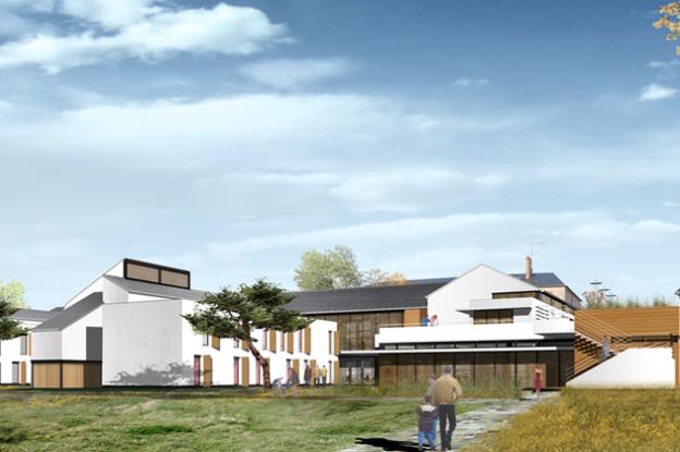 Participation au concours dans le cadre de la création d'une maison de retraite à Quarré-les-Tombes -  Projet non retenu