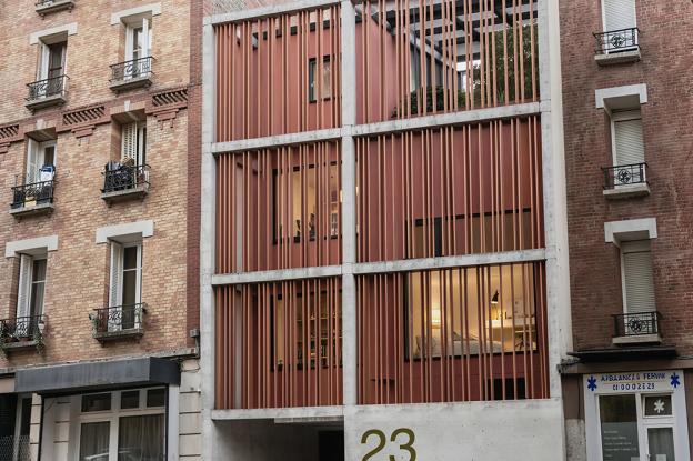maison de ville en région parisienne - façade rue