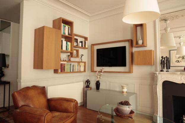 Appartement à Paris 16e - salon