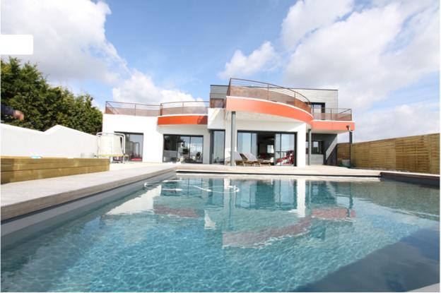 Vue depuis la piscine