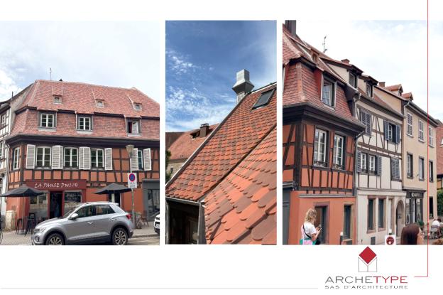 Rénovation de toitures de 3 corps de bâtiments - Strasbourg
