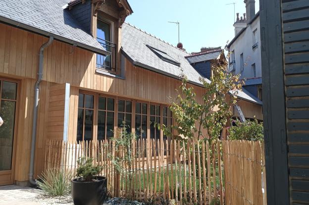  Projet neuf édifié en périmètre ABF – 3 logements – 2 salons d’hiver