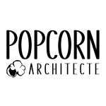 Logo Popcorn Architecte