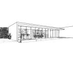 photographie croquis de conception logo Alexis peyrouse architecte 