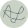 Logo Alice Laverdure architecte représentant sa signature sur un fond vert