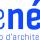 logo Renée studio bleu et blanc