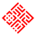 Logo rouge avec les lettres stylisées de KROM