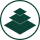 Le logo de l'entreprise correspond à une superposition de plans parallèles, en axonométrie
