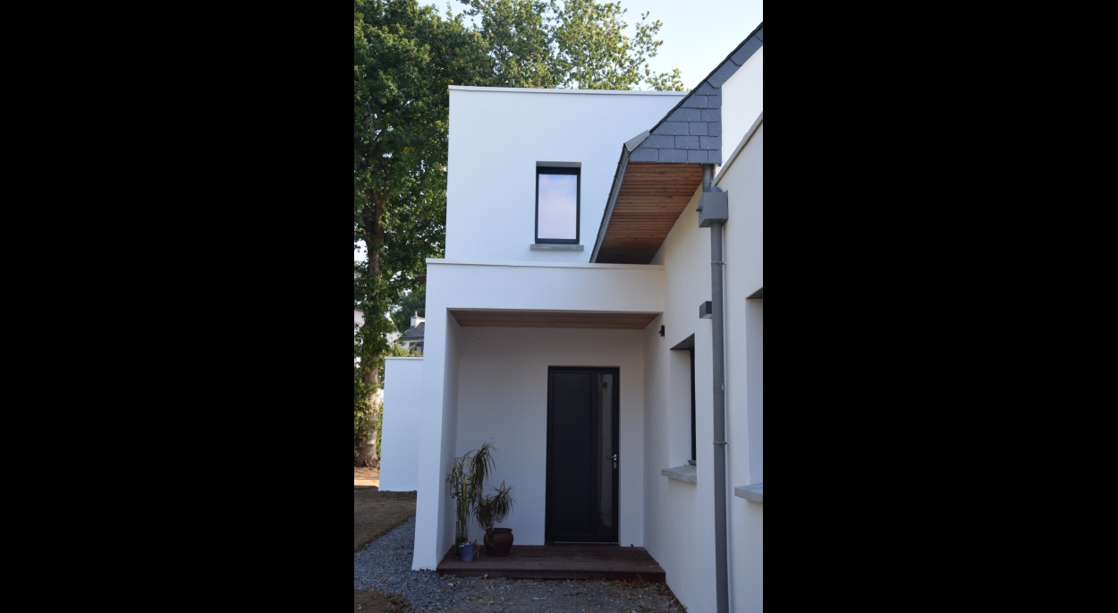 olivier samzun architecte, construction maison contemporaine à Quimper