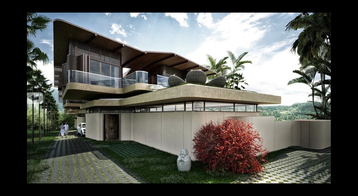 Construction de villas pour le tourisme de luxe à Bali. Atelier S - architecte à Toulouse 
