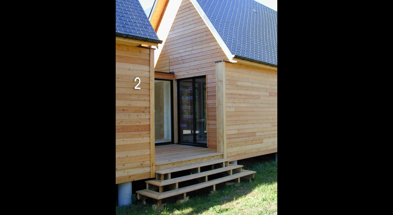 Maison ossature bois dans l'Eure 