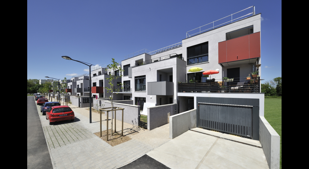 Lotissement Loeze - 56 logements intermédiaires BBC - Photo Semaphore - Civita