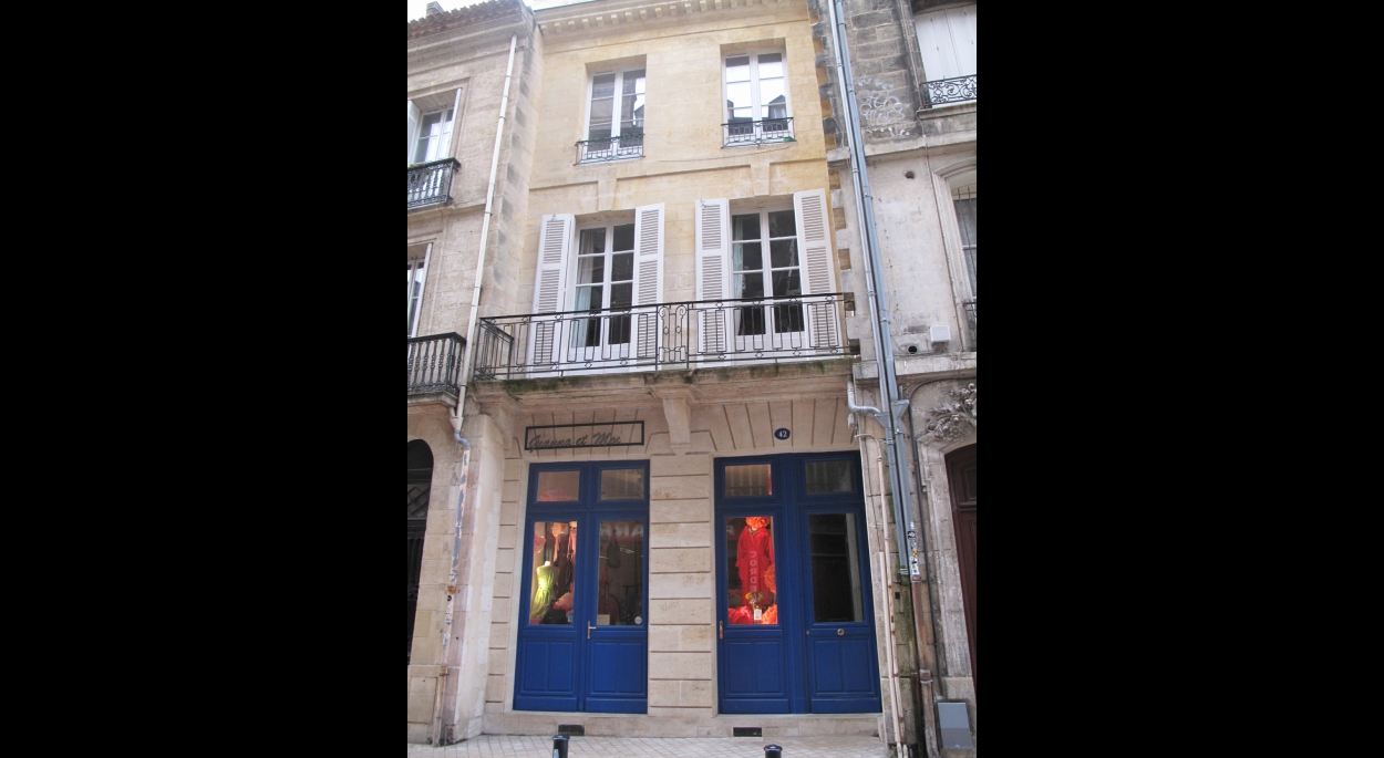 Restauration immeuble pierre centre historique Bordeaux