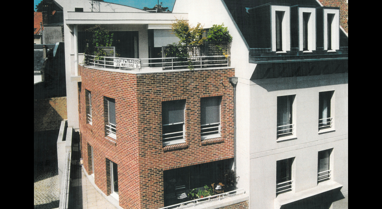 Le duplex et sa terrasse