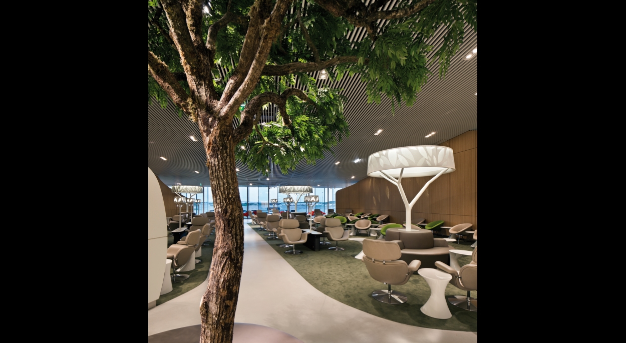 Salon VIP Air France par SLA Architecture
