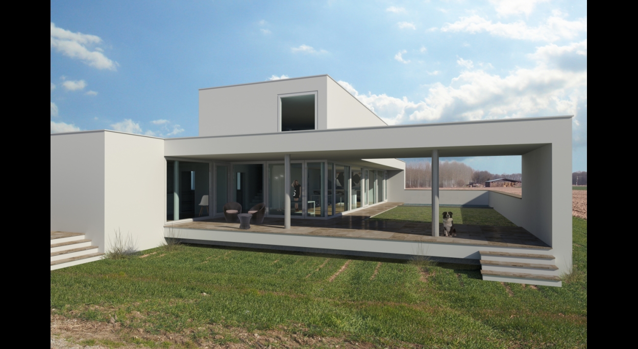 Projet MB - Atelier d'Architecture Deschamps Selestat - Relation entre espaces intérieurs et extérieurs