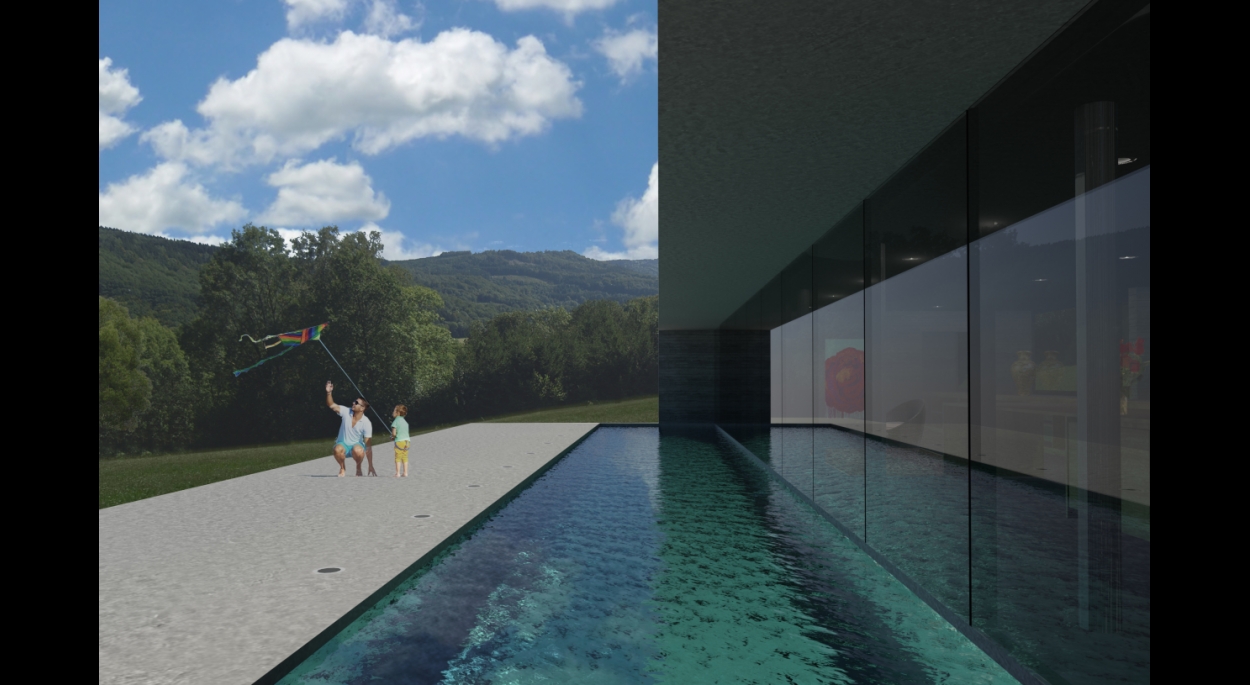 Projet LO - Atelier d'Architecture Deschamps Selestat - Intégration du projet dans le site 2