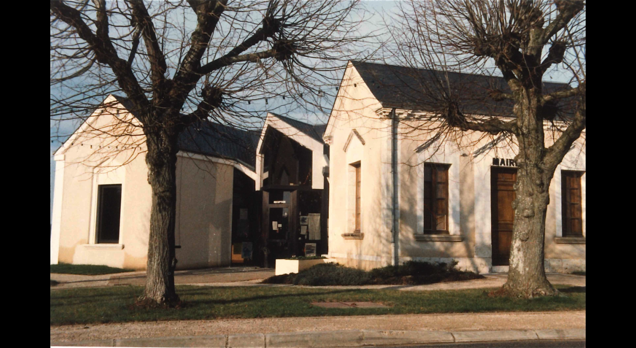 Après travaux : façades Sud-Est (1983)
