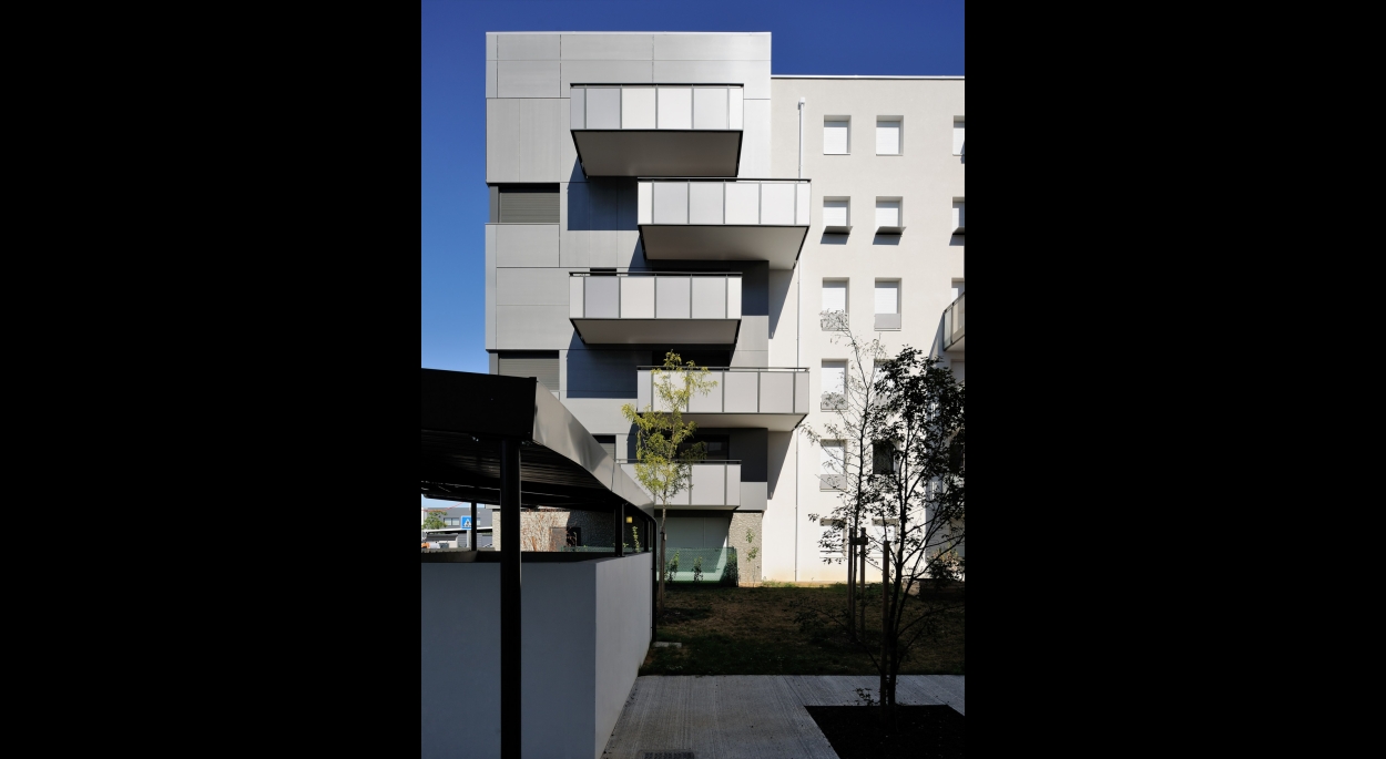 Concerto : 170 logements contemporains, modulables et... accessibles à Saint-Fons - Archigroup - façade