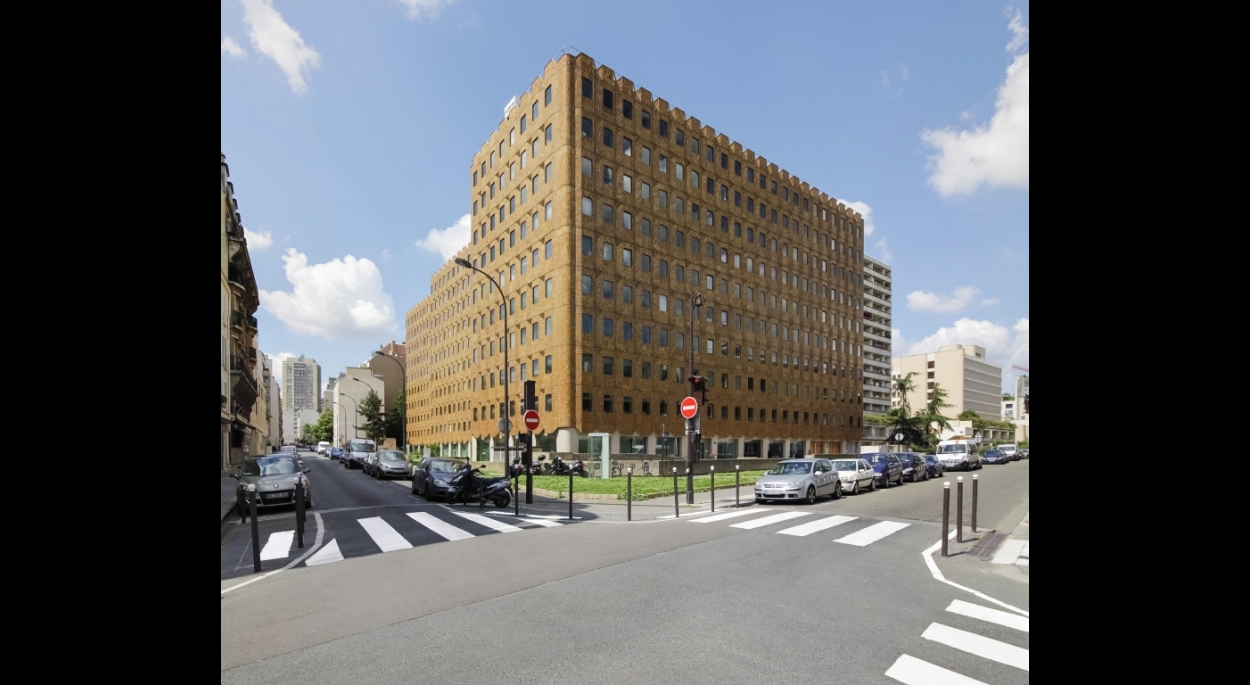 Spectaculaire ré-architecture de bureaux à Paris 13ème - façades initiales