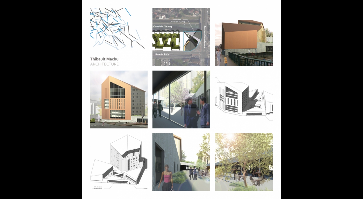 Thibault Machu Architecture _ Concours BIM 2016