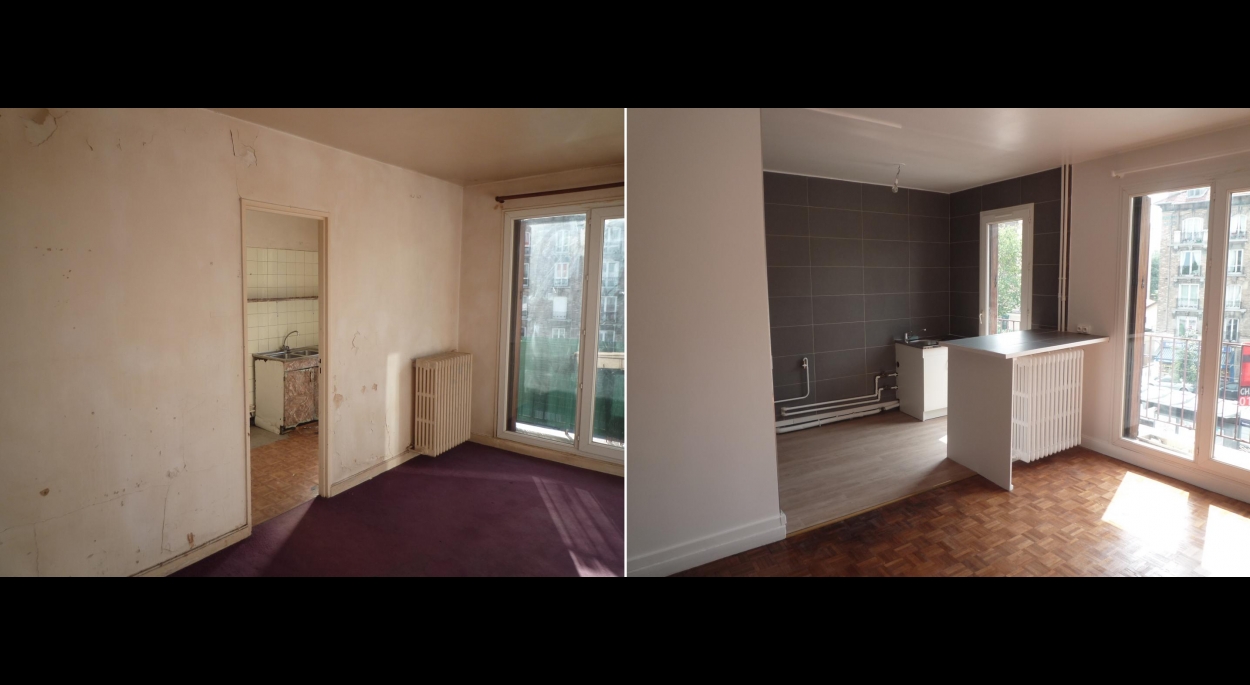 Rénovation d'un appartement. Châtillon (92320)