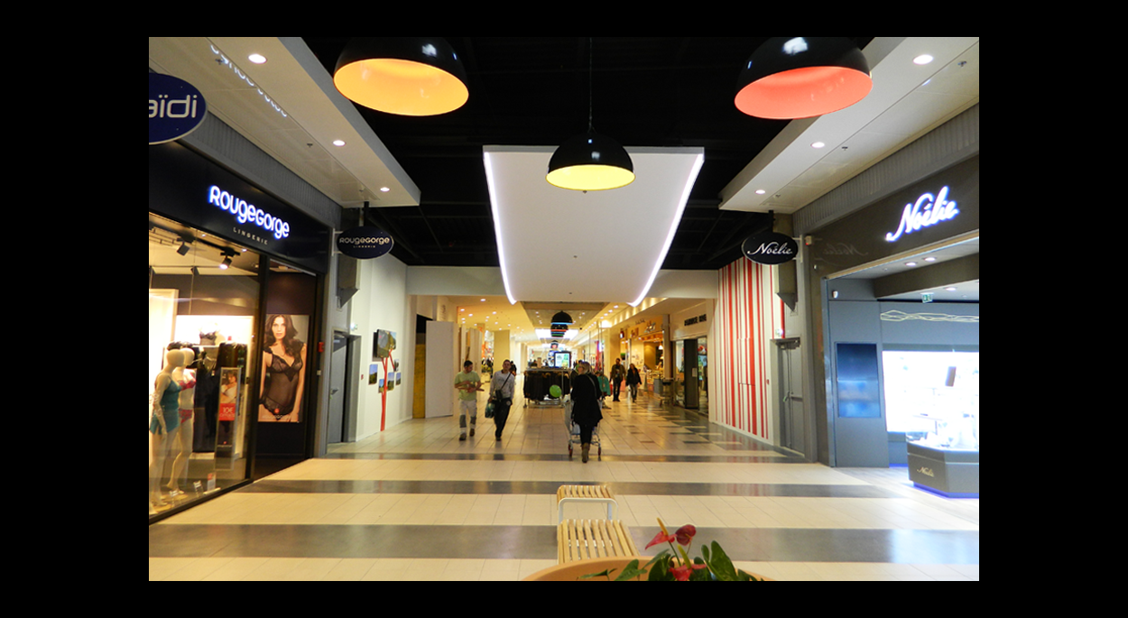 Extension galerie commerciale